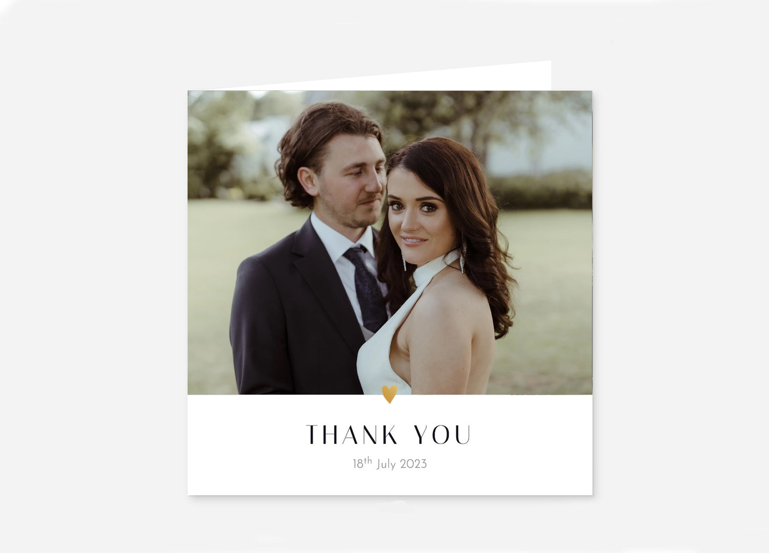 Foil Stamped Thank You Cards