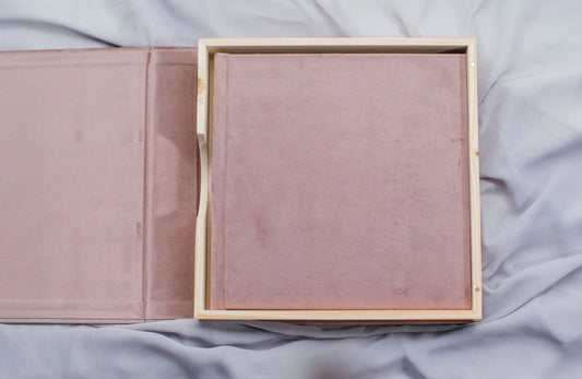 Wood & Fabric Album Box