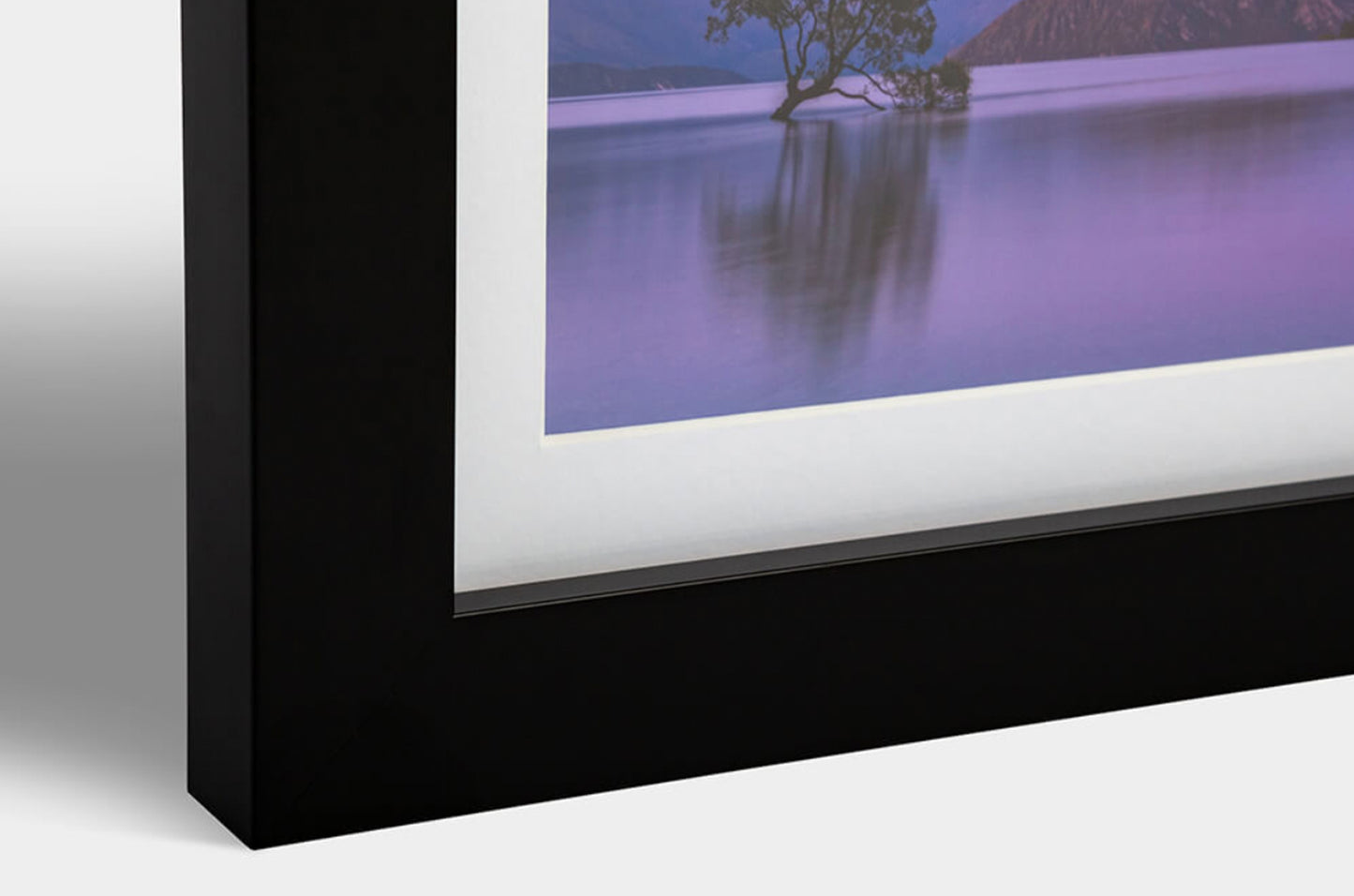 Black Wood Frame